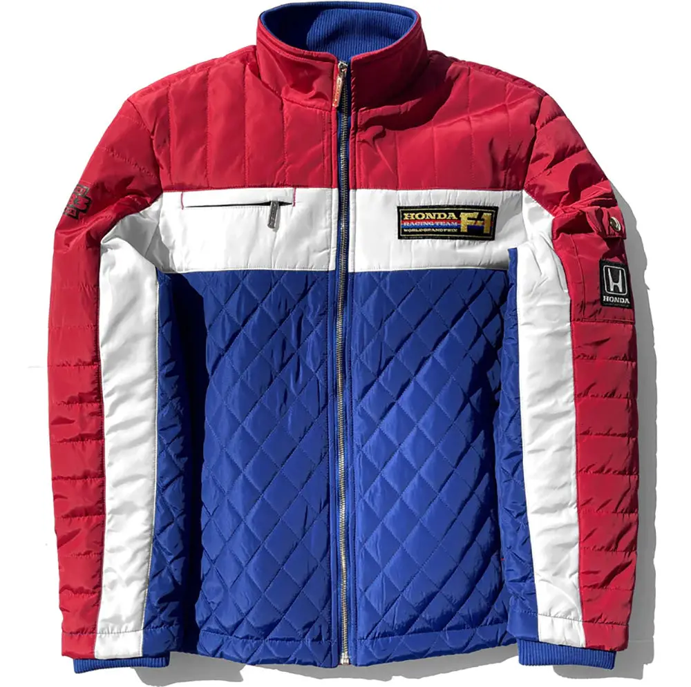 Honda Vintage 1983 Honda Racing Team F1 Quilted Jacket 1