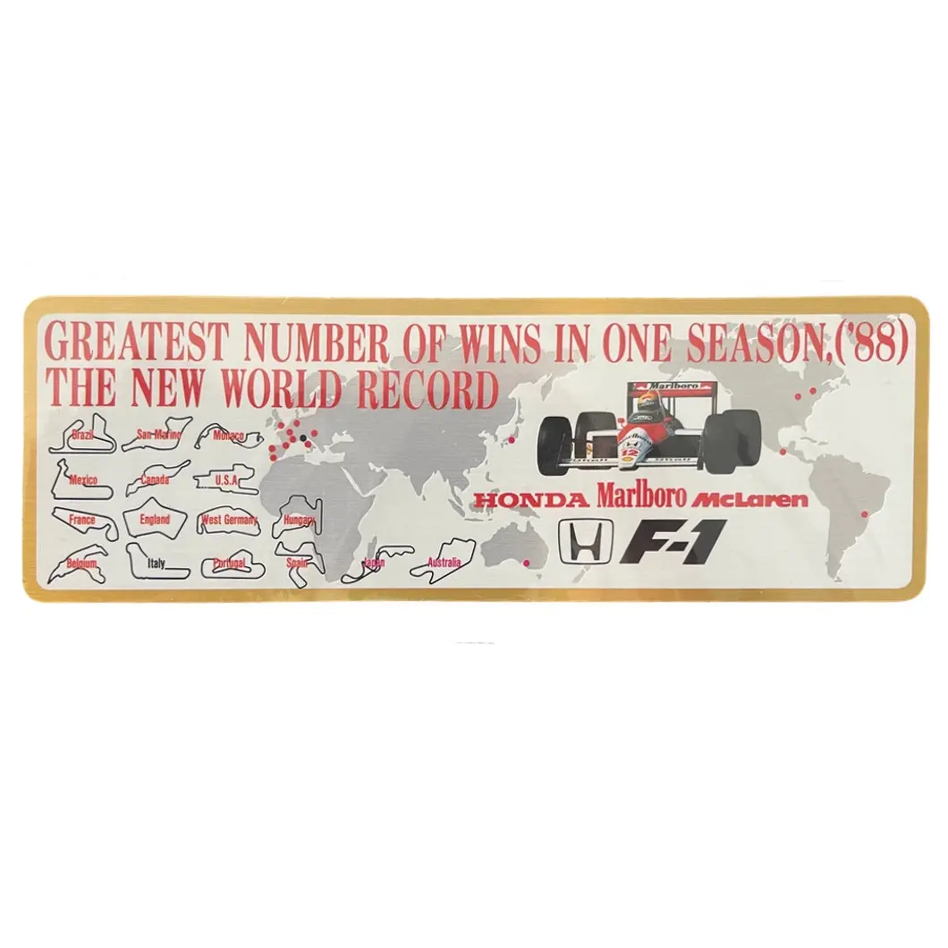 Honda Greatest Wins Sticker 1988 1
