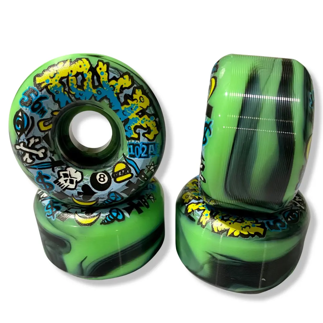 Toxic Team Very Hard Wheels 56Mm/102A 1