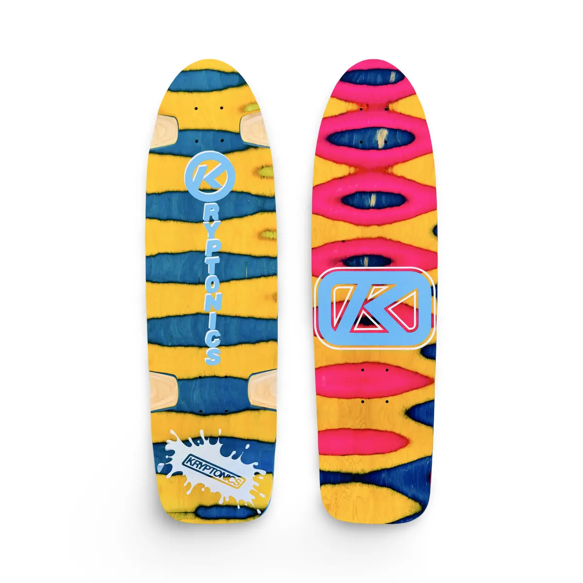 Kryptonics/Sims One-Of-A-Kind & Hand-Painted Cruiser Deck Or Complete 8.5”X31” (1 Of 1) 7