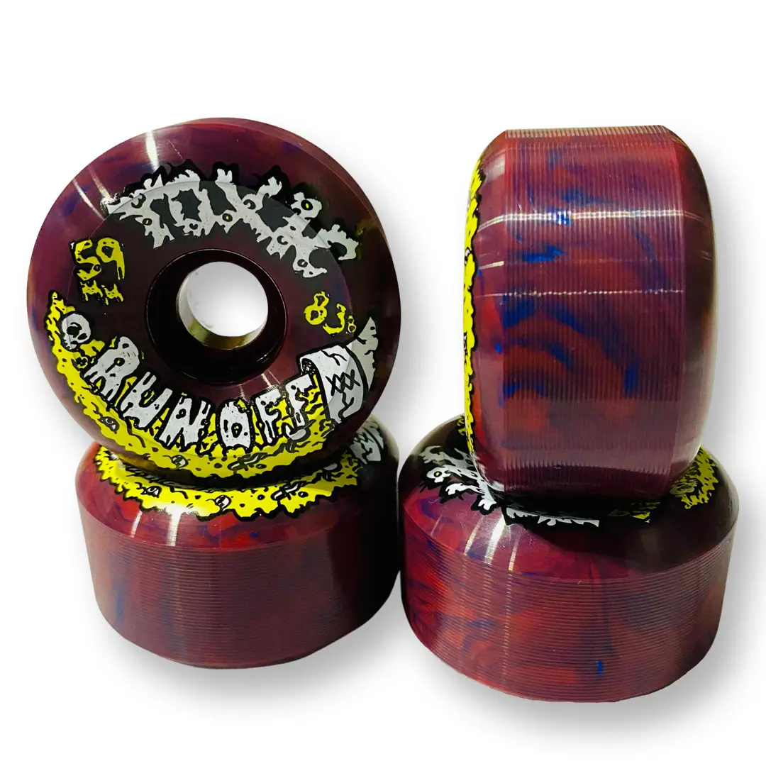 Toxic Run-Off Ultra Hard Superthane Wheels 59Mm/103A 1