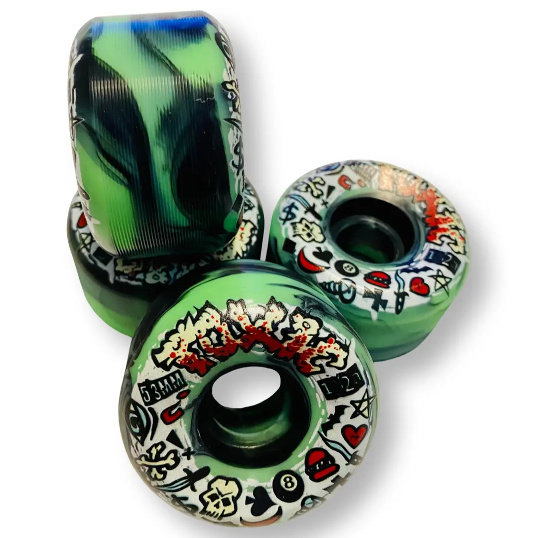 Toxic Team Very Hard Wheels 53Mm/102A 1