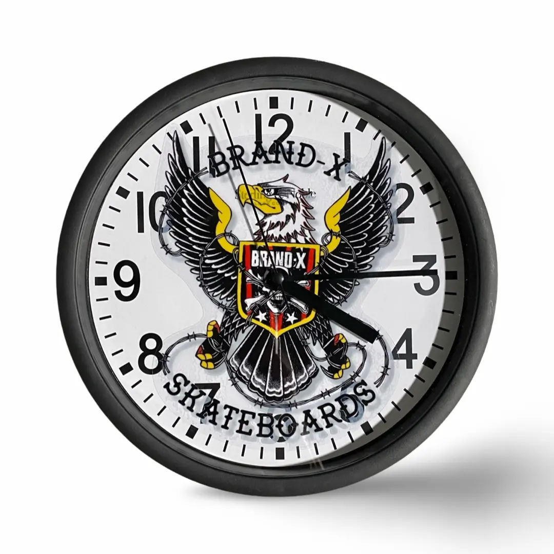 Brand-X Eagle Clock 9” 1