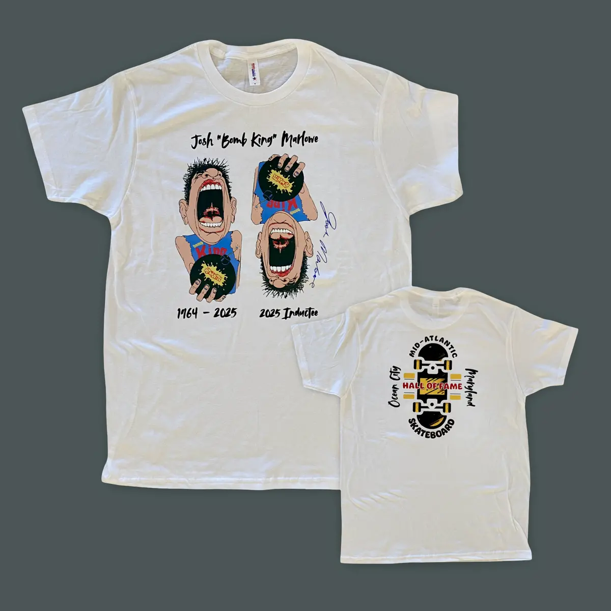 Josh Marlowe Skateboard Hall Of Fame Shirt Or Hoodie 1