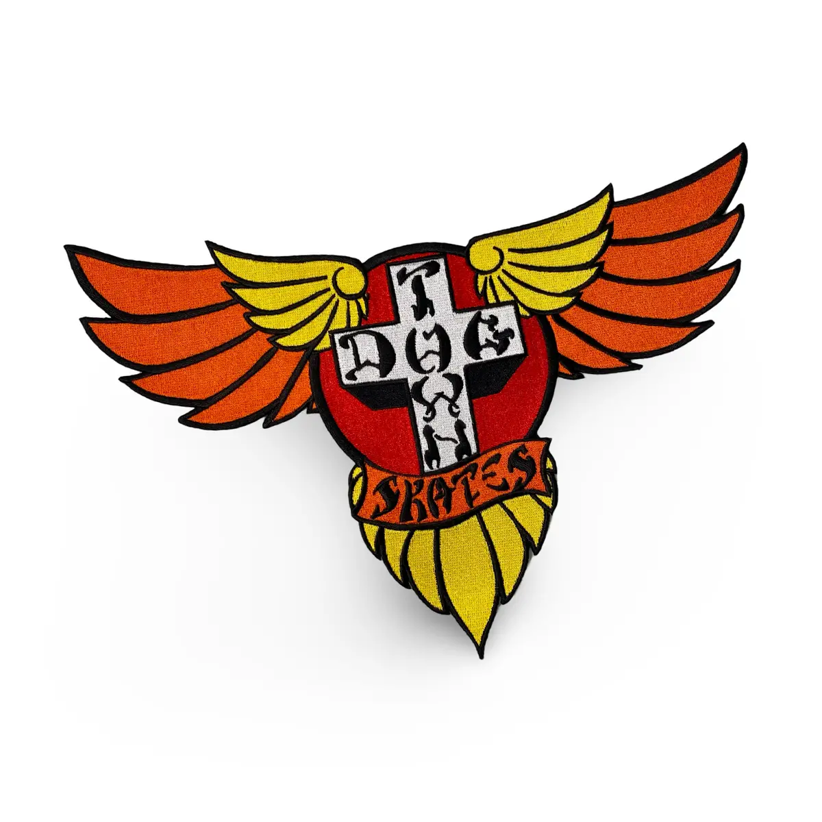 Dogtown 70S Wings Embroidered Patch 4" Or 12" 1