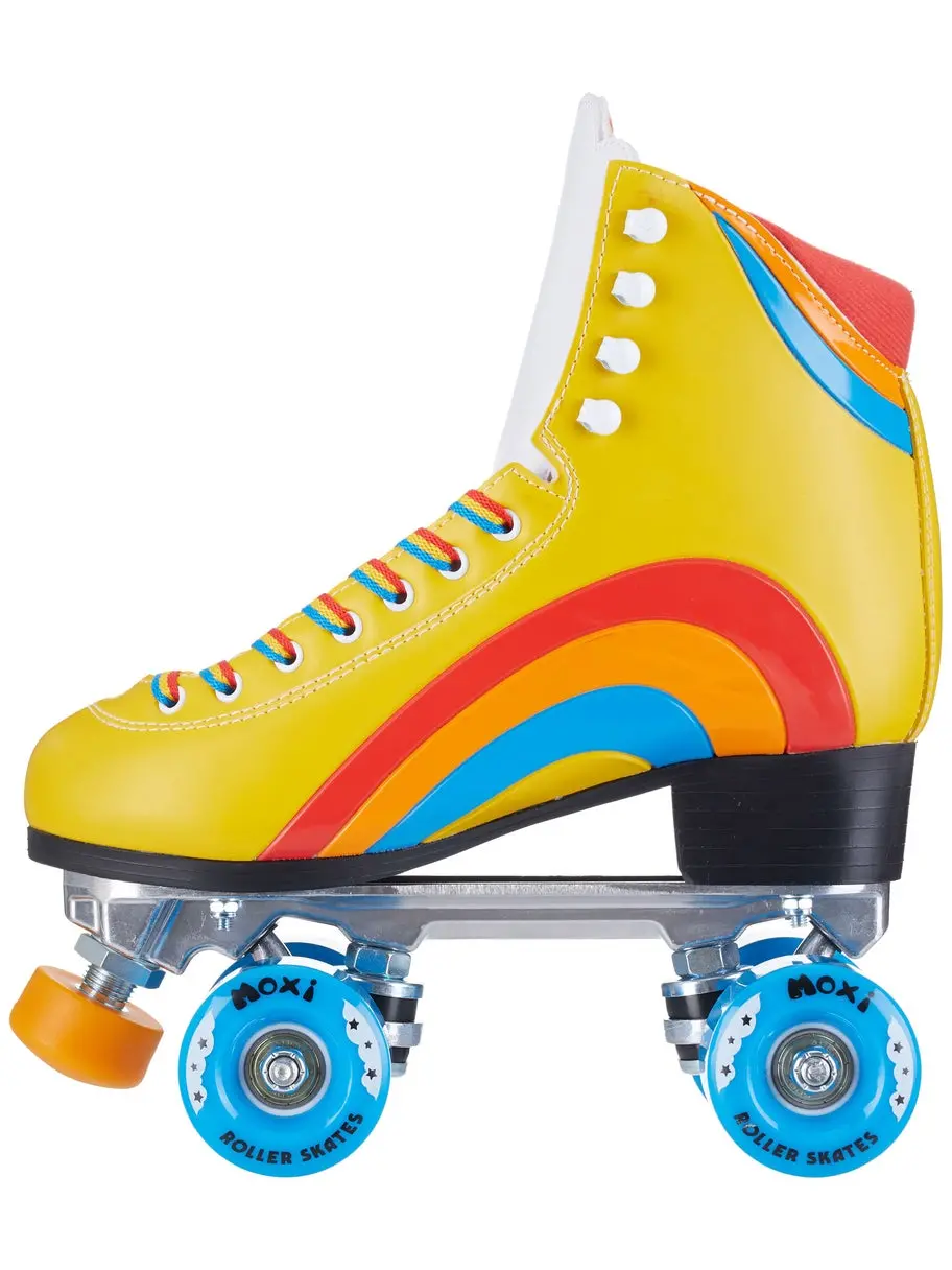 Moxi Rainbow Rider Old School Rollerskates 1