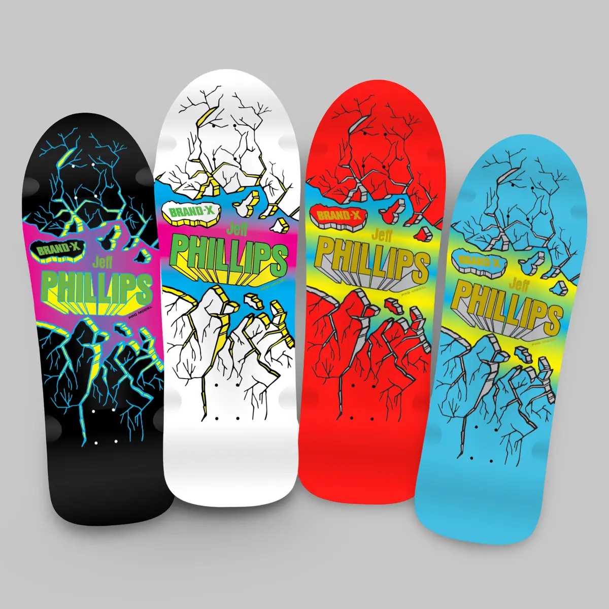 Jeff Phillips Breakout Limited Edition Series, Hand Painted Deck (Pre-Order, July) 1