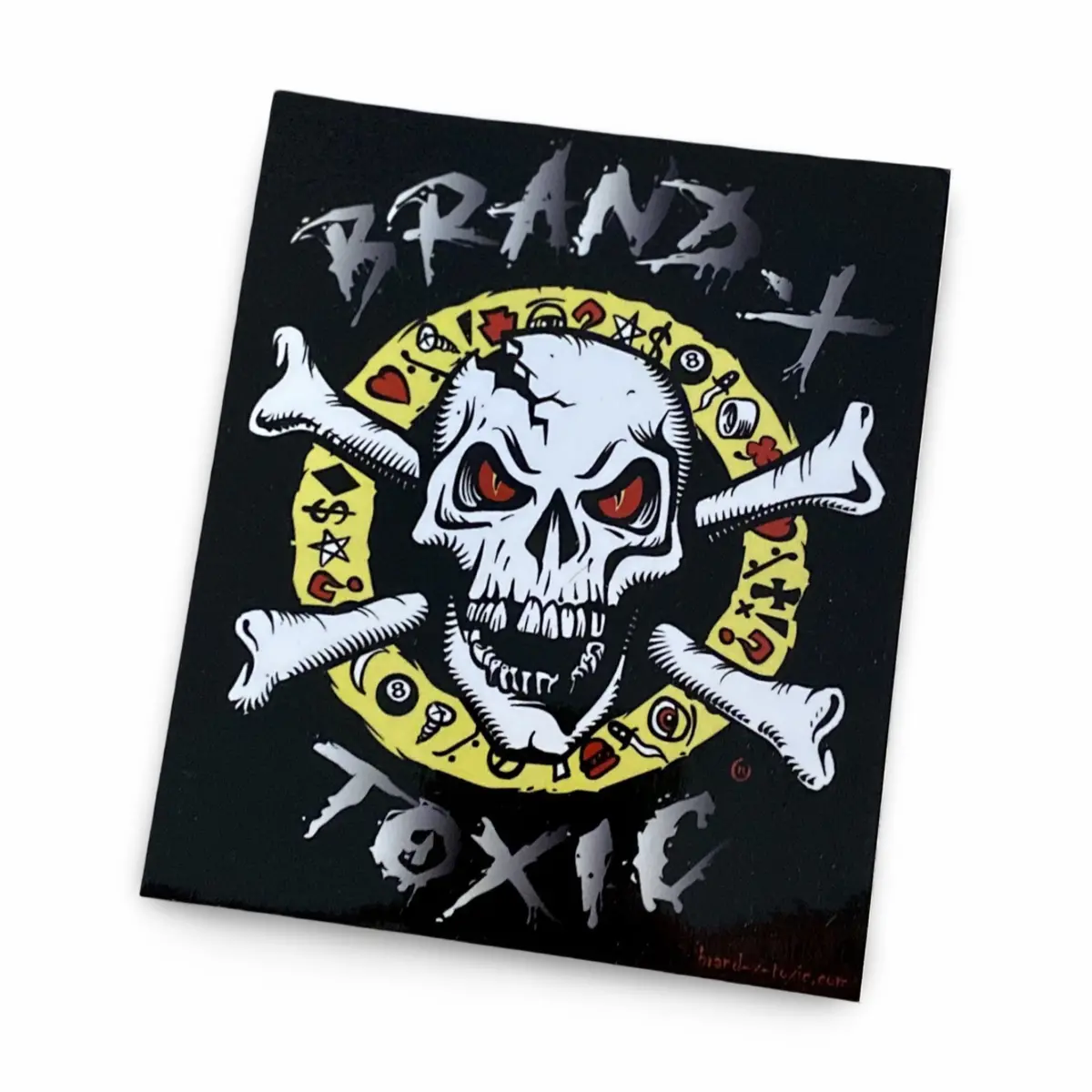 Brand-X-Toxic Molder Sticker 5” 1
