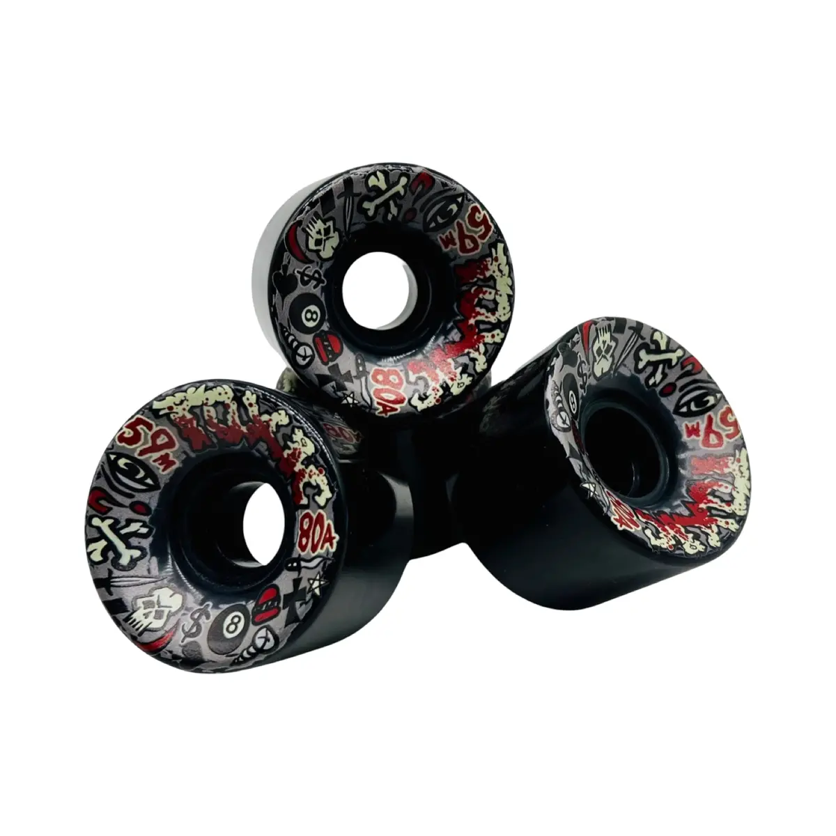 Toxic Team All-Terrain Med Wheels 59Mm/80A 1