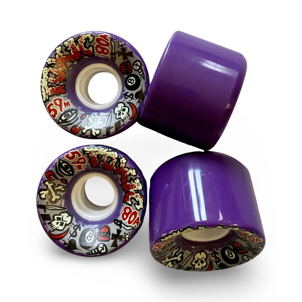Toxic Team All-Terrain Med Wheels 59Mm/80A 1