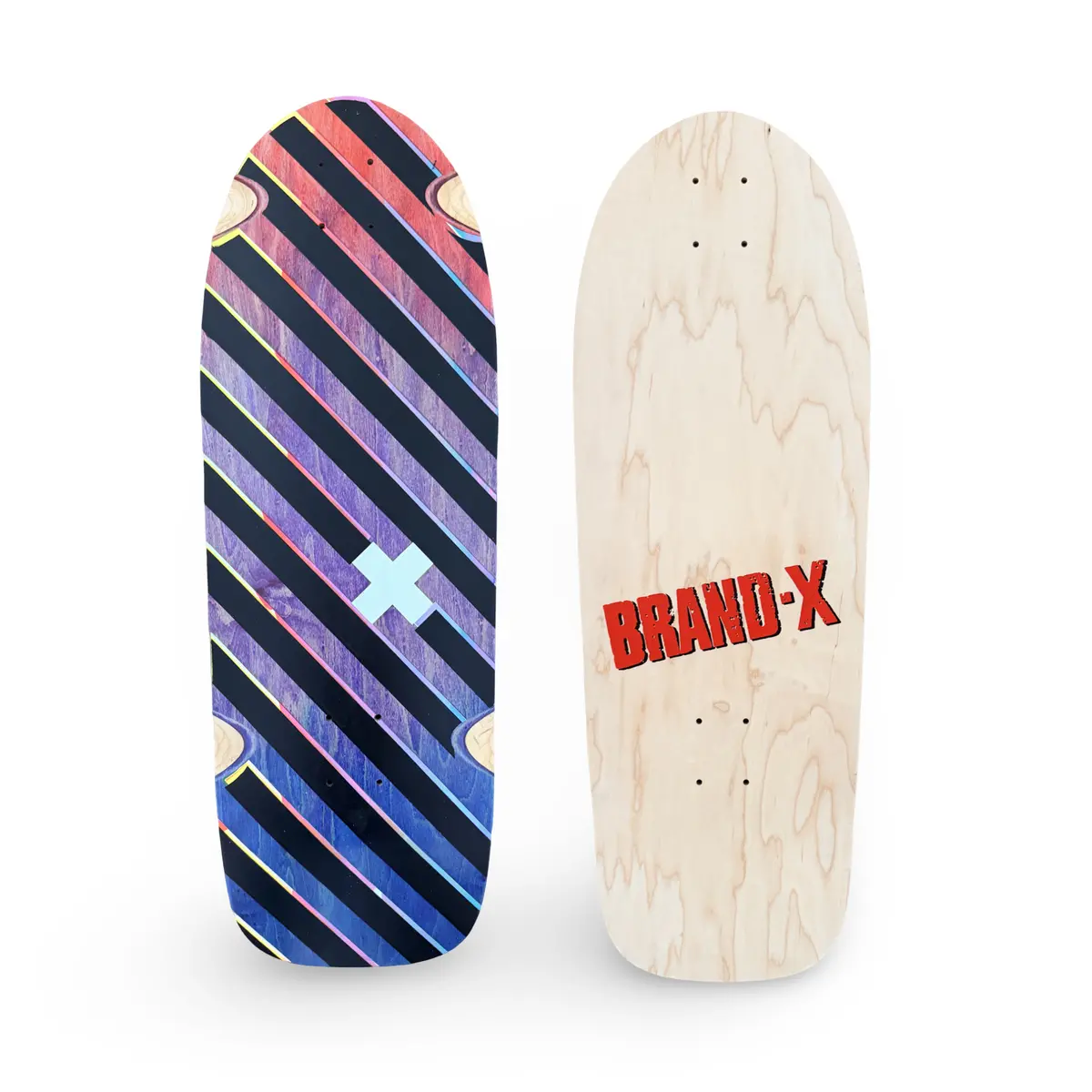 Vertical Hold 10"X30" One Of A Kind, Hand-Painted Deck (1 Of 1) 1