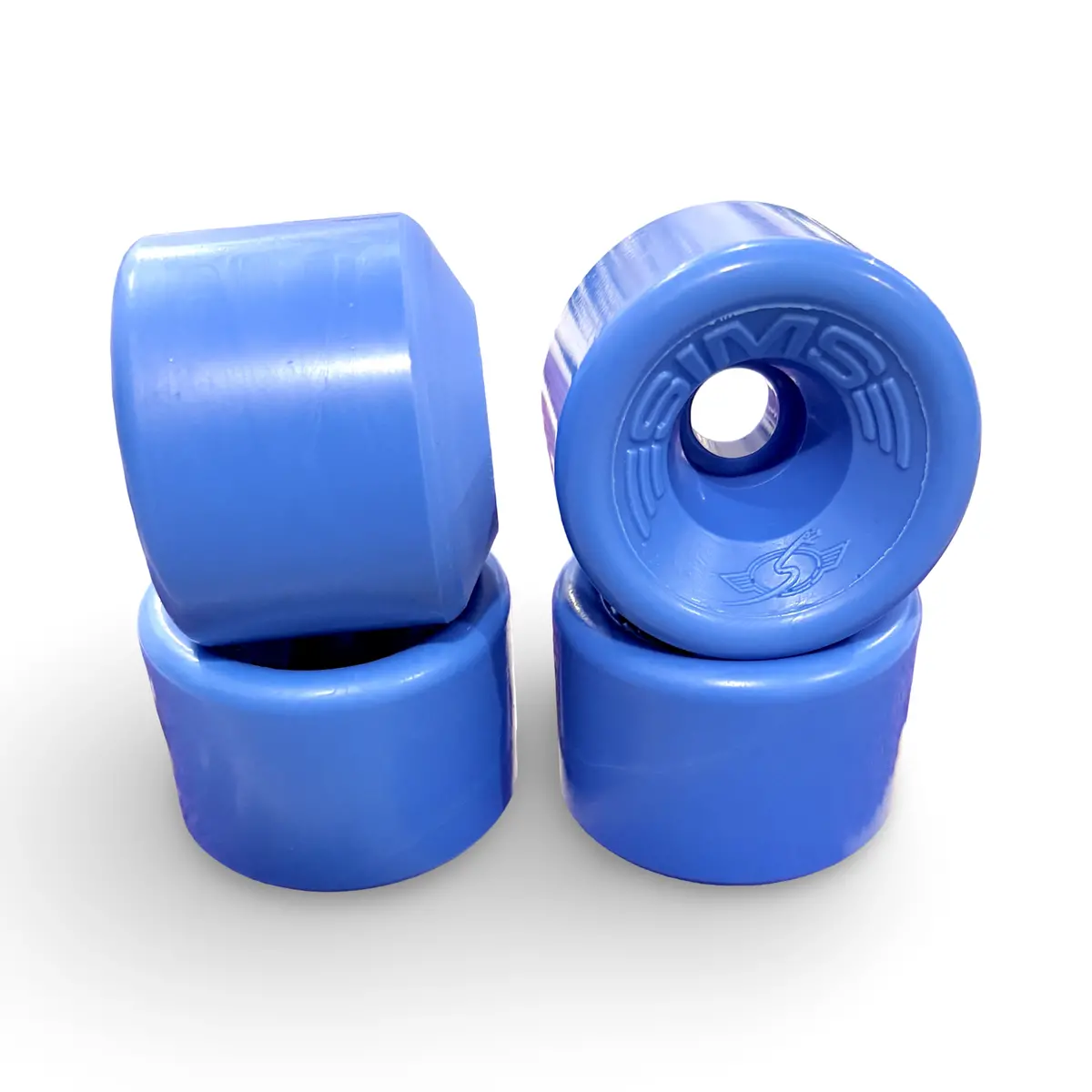 Sims Snake Conical Wheels 66Mm/95A Mid-Blue, (1 Of 12) 1