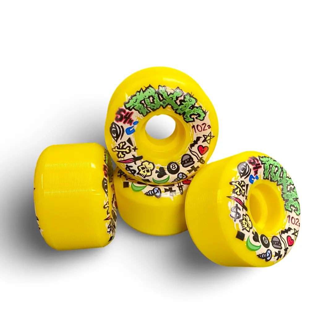 Toxic Team Very Hard Wheels 54Mm/102A 1
