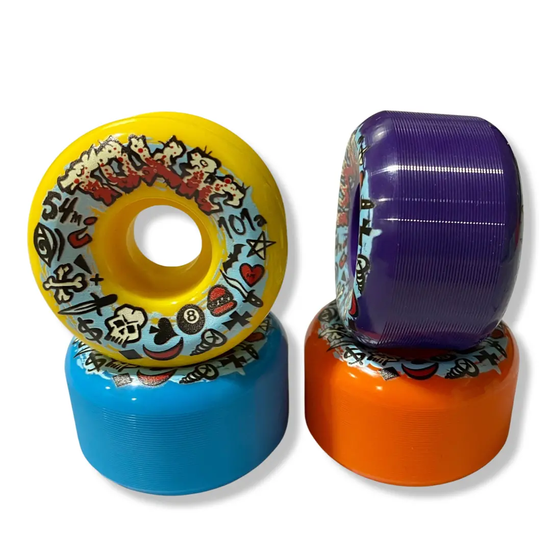 Toxic Team Hard Wheels 54Mm/101A 1