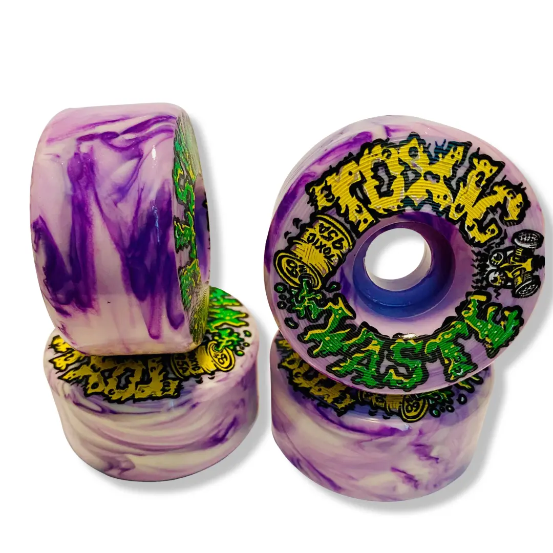 Toxic Waste Med-Hard Superthane Wheels 60Mm/95A 1