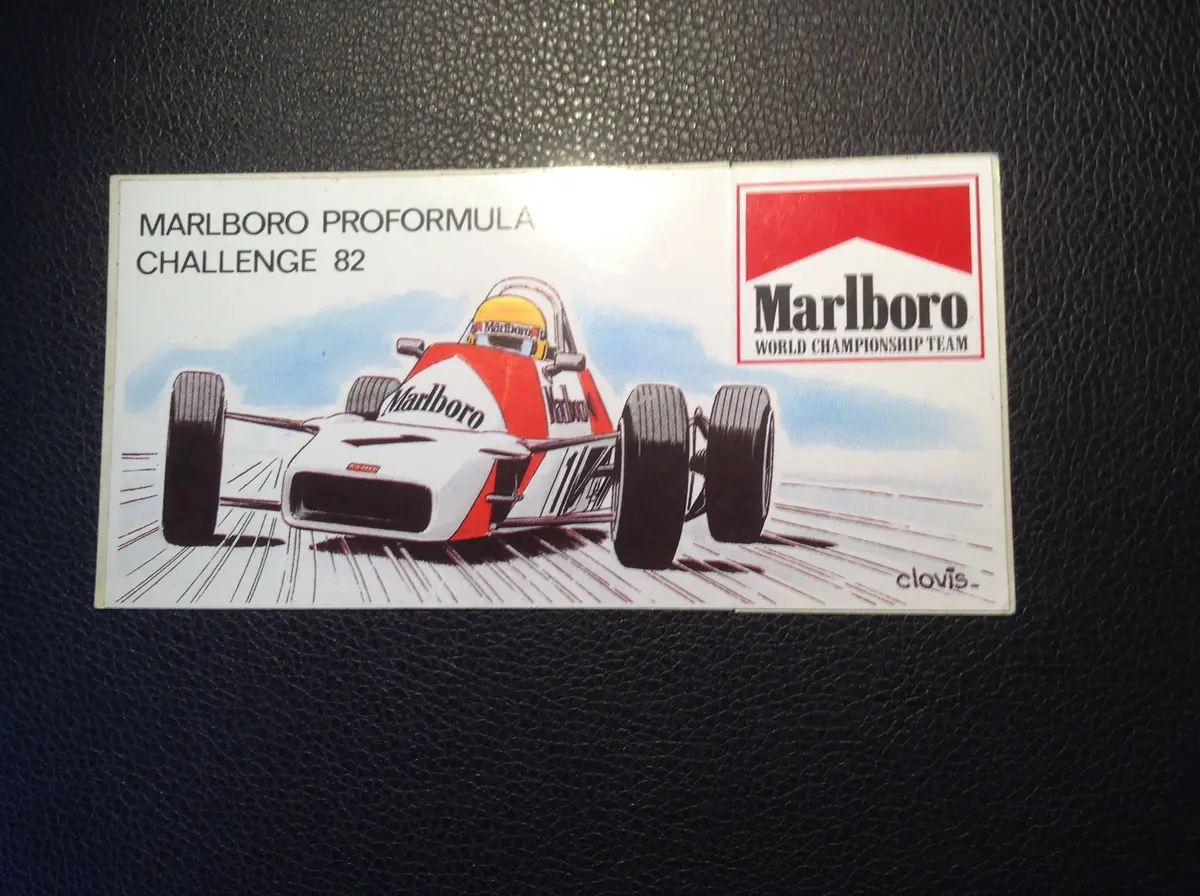 Marlboro Proformula Challenge 1982 Sticker 1