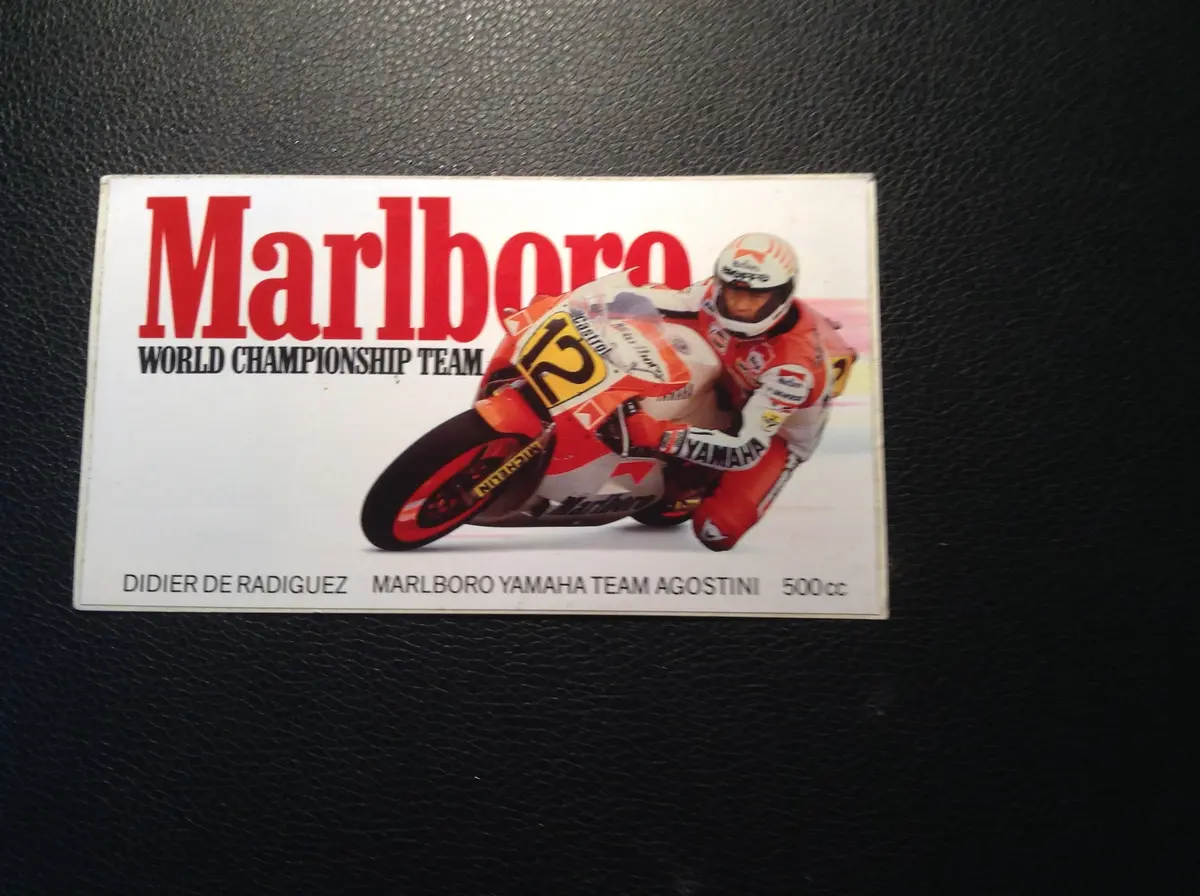 Didier De Radiguez - Marlboro Team Agostini Sticker 1