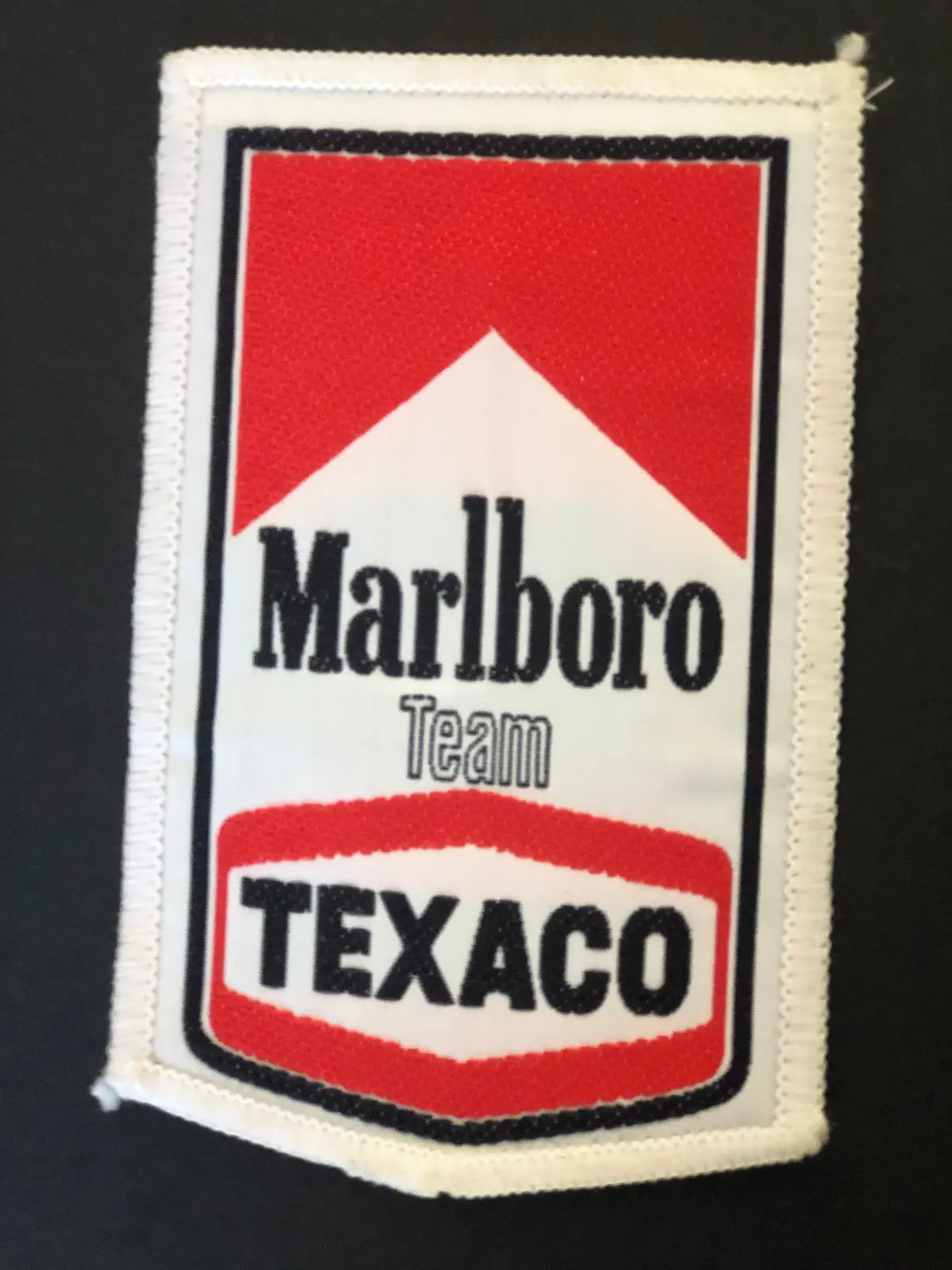 Marlboro Team Texaco - Team Shield Cloth Badge 1