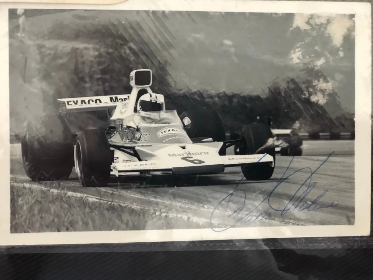 Marlboro Team Texaco - Denny Hulme Driver Signed Factory Picture 1