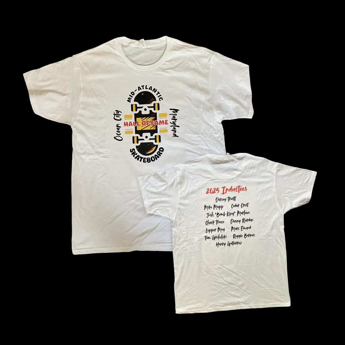 Skateboard Hall Of Fame 2025 Inductees Shirt/Hoodie 1