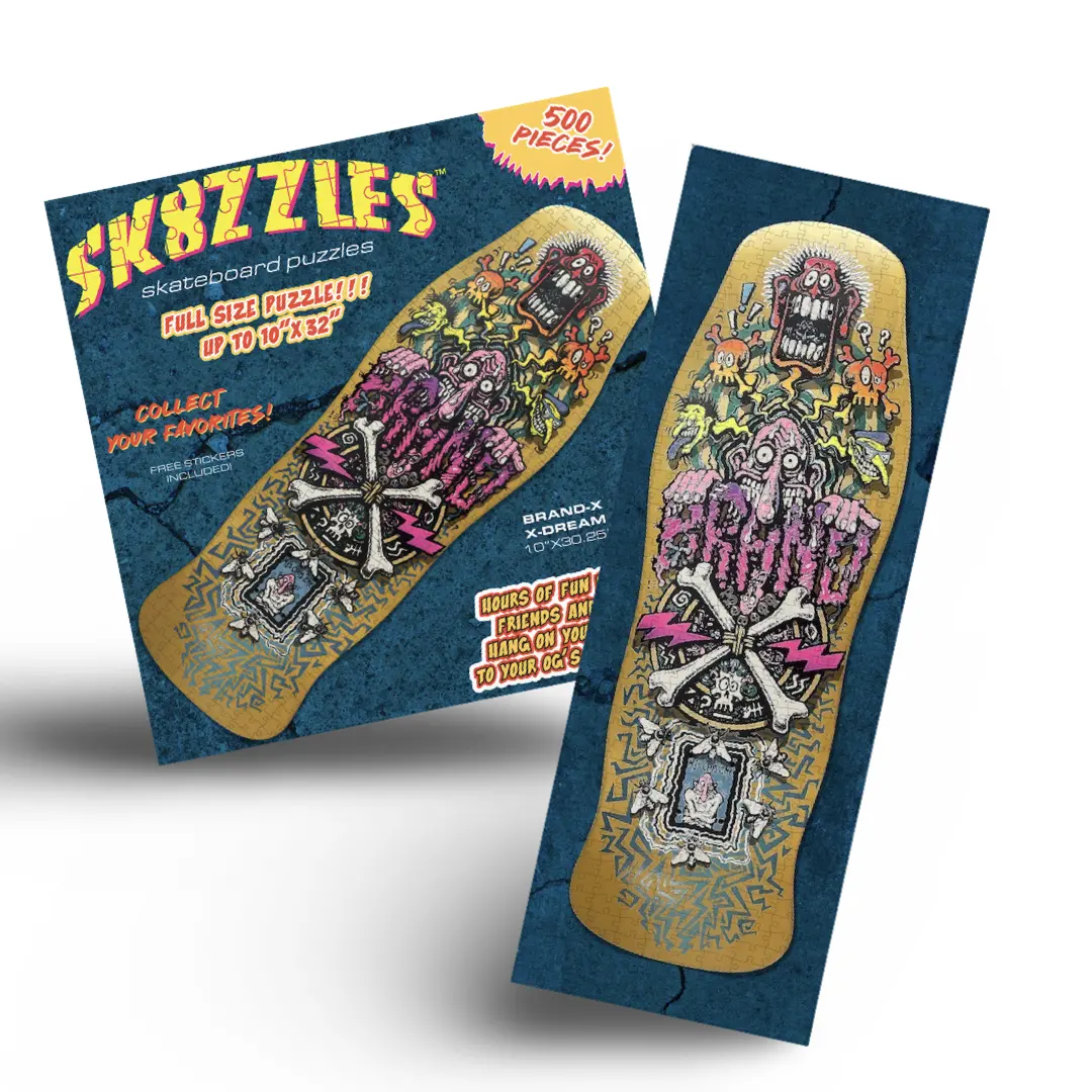 X-Dream Sk8zzle Skateboard Puzzle 12"X34" 1