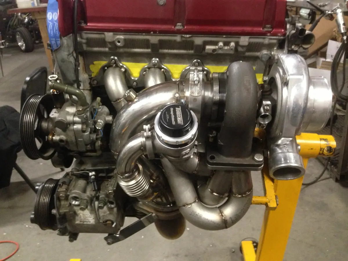 Evo Viii/Ix T3 Top Mount Turbo Manifold 1