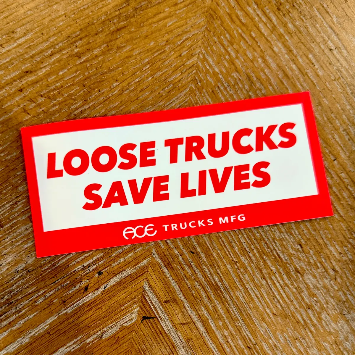 Ace Loose Trucks Sticker 5” 1