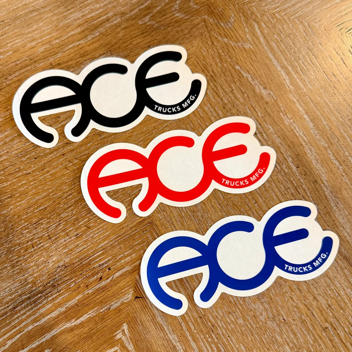 Ace Logo Stickers 5.5" (3-Pack) 1