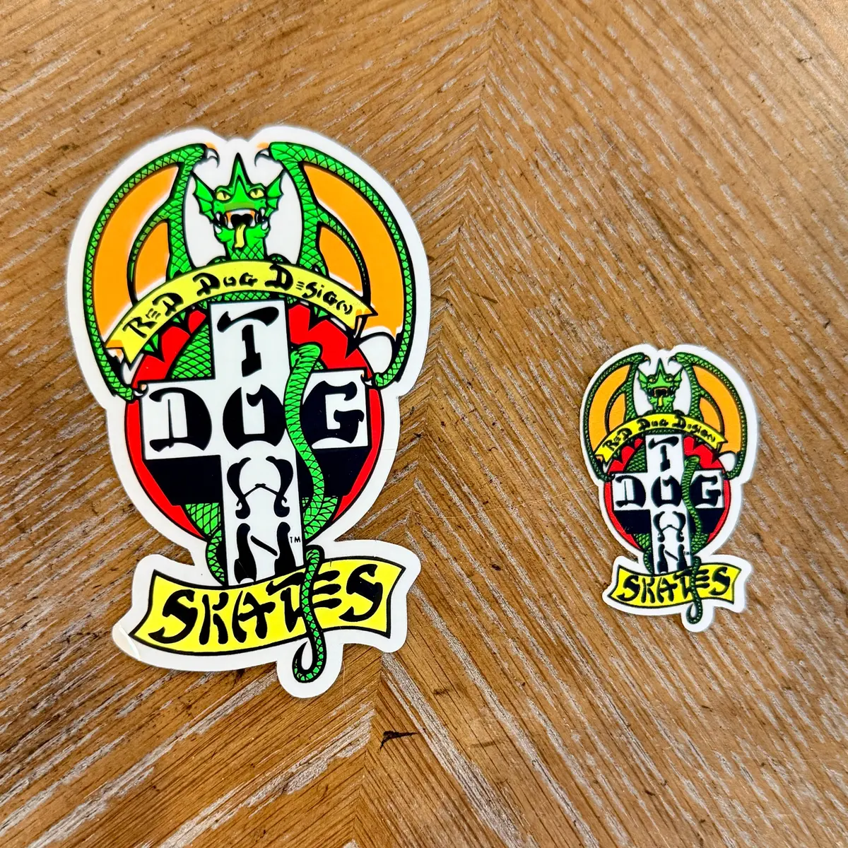 Dogtown Skates Reddog Stickers 2" Or 4" 1