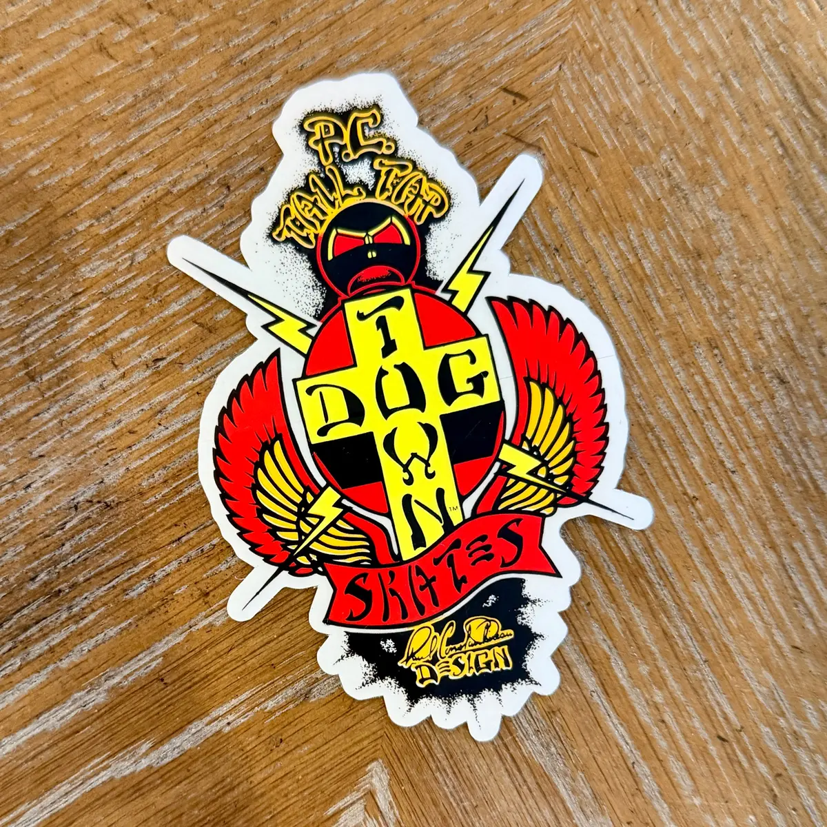 Dogtown Paul Constantineau Sticker 4" 1