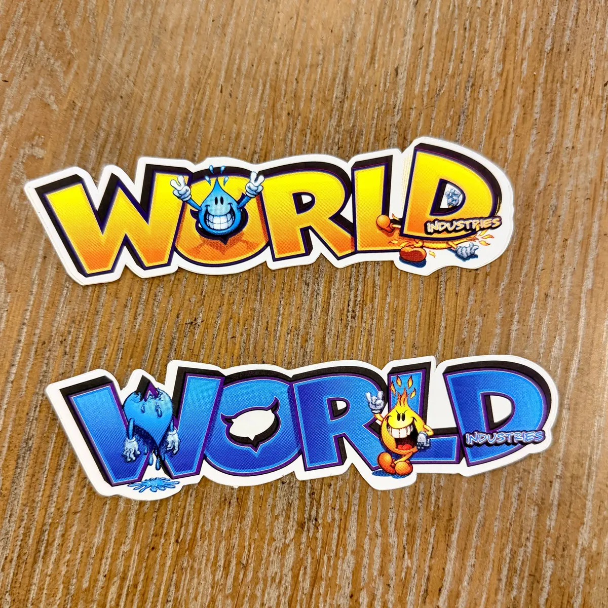 World Industries Vintage Nos Sticker 5.5” 1