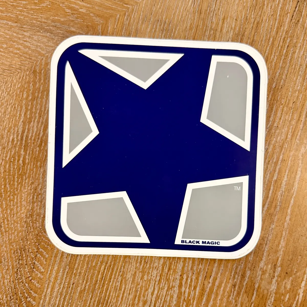 Black Magic Vintage Nos Star Sticker 7” 1