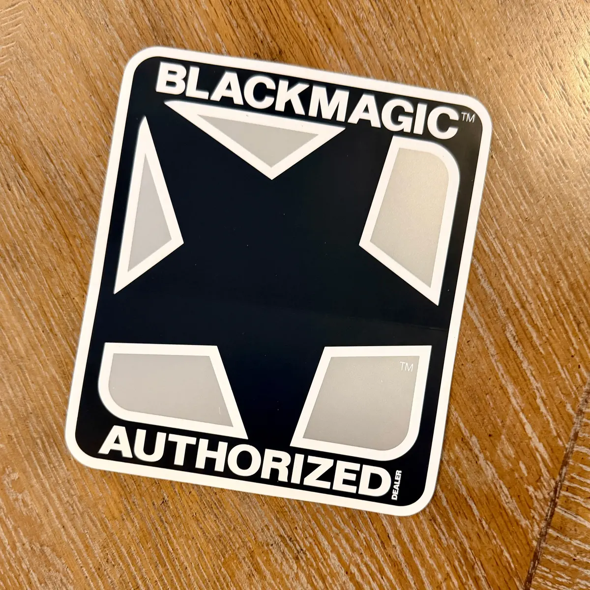 Black Magic Vintage Nos Dealer Sticker 7.5” 1