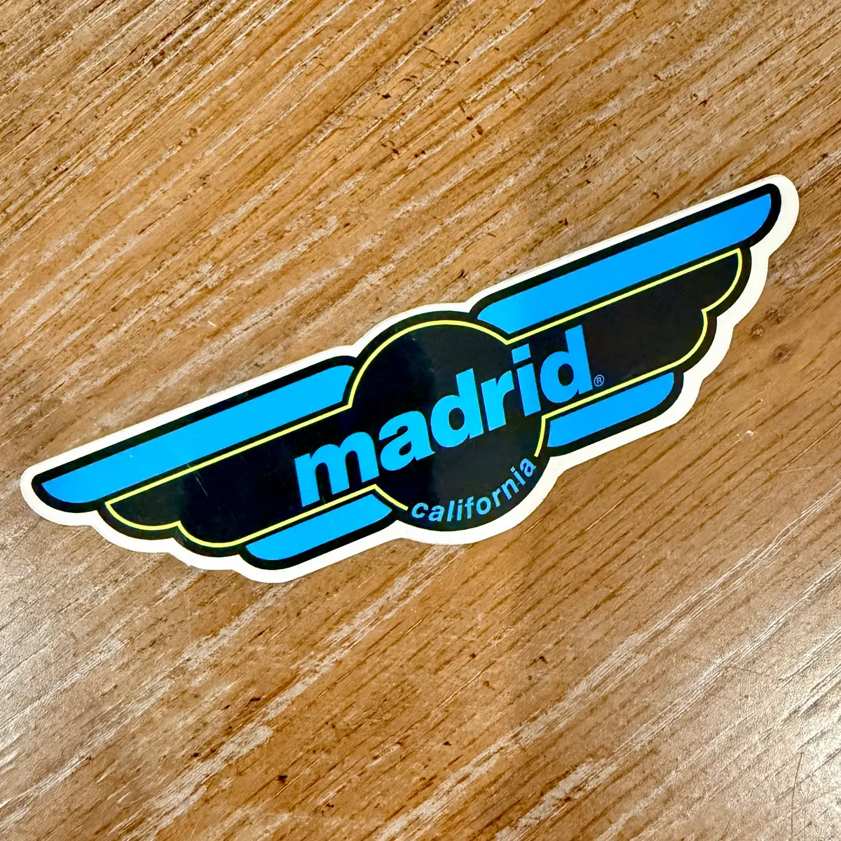 Madrid Wings Logo Sticker 5" 1