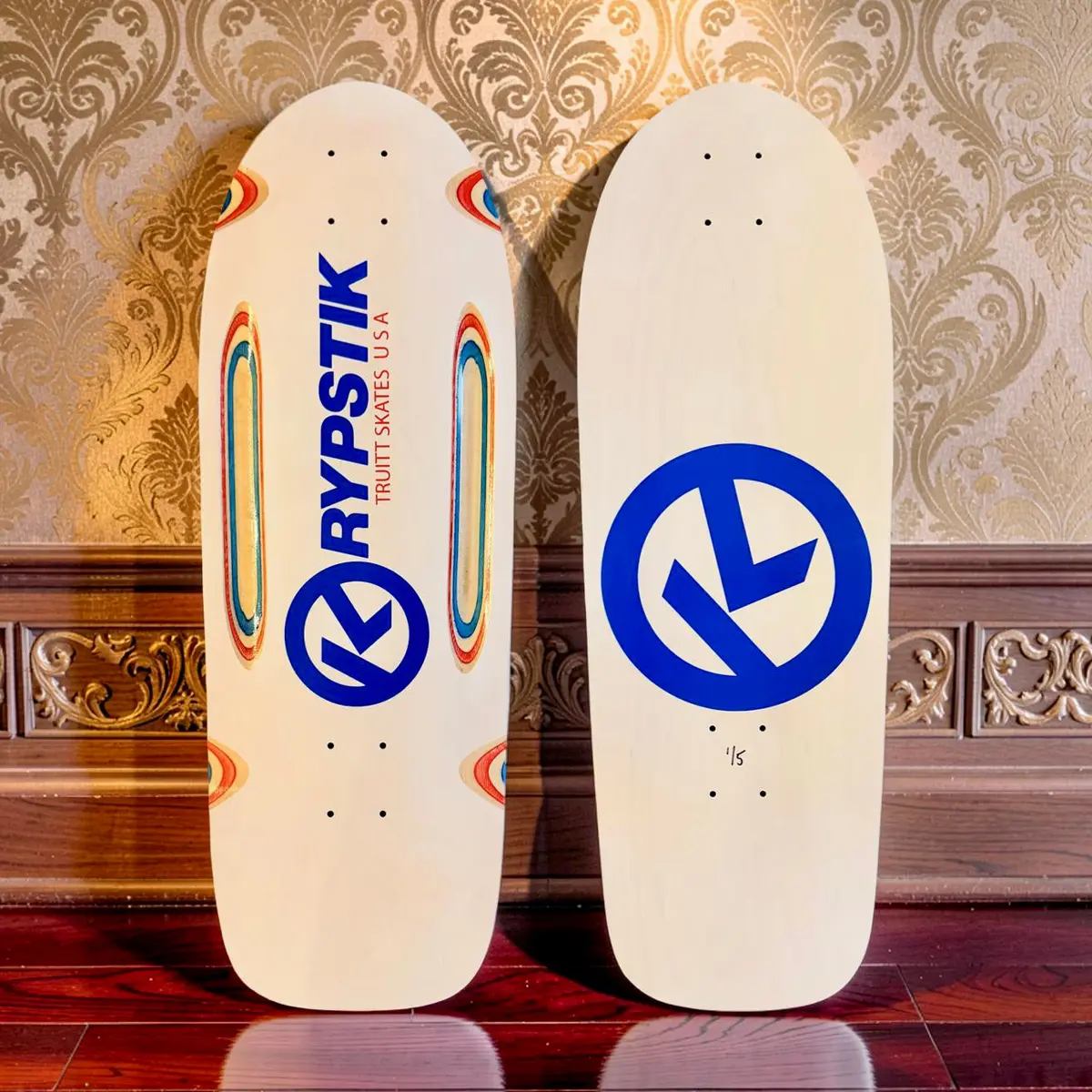 Krypstik Routed, 10”X30” Limited Edition Deck Hand-Painted (1 Of 5) 1