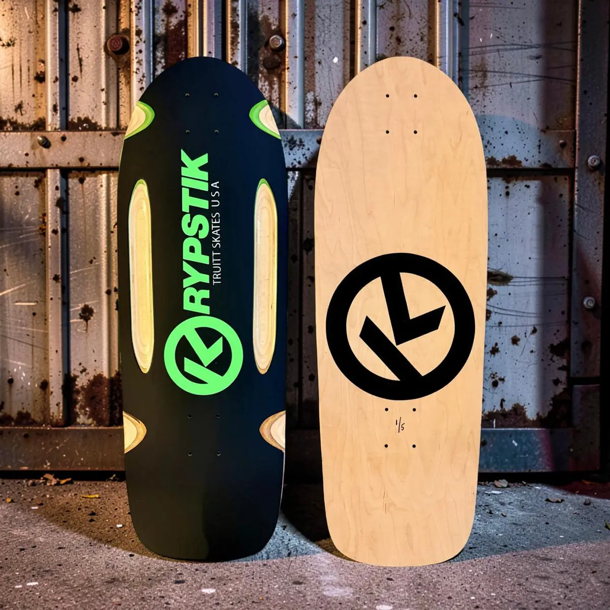 Krypstik Routed, 10”X30” Limited Edition Deck Hand-Painted (1 Of 5) 1