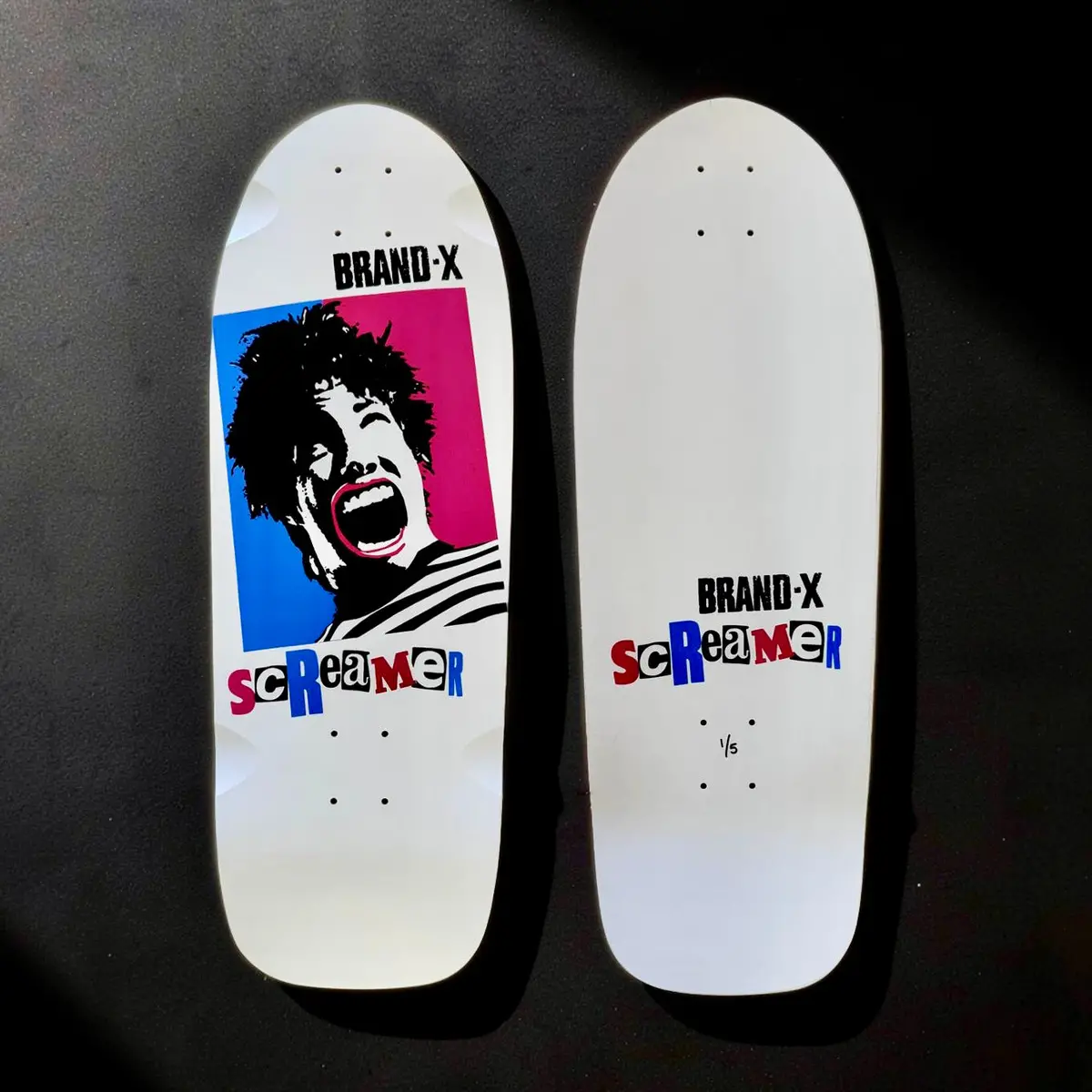 Screamer 10”X30” Limited Edition, Hand-Painted Deck (1 Of 5) 1