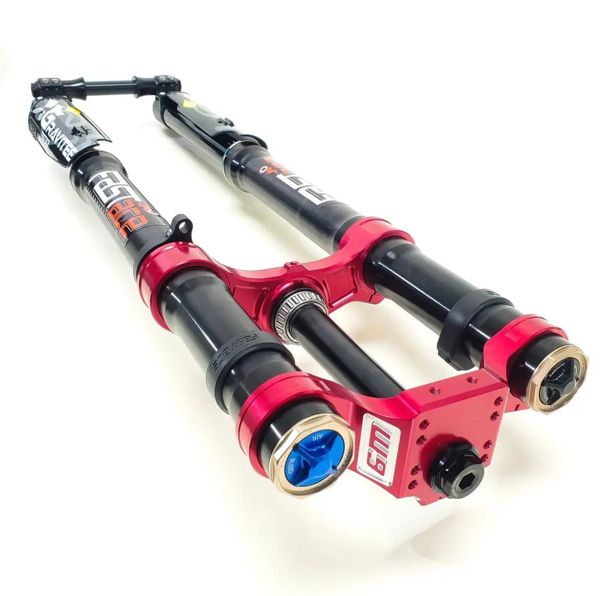 Warp9 Fastace Gravitee Ahx12rv + Warp 9 Triple Clamps Suspension Bundle 2