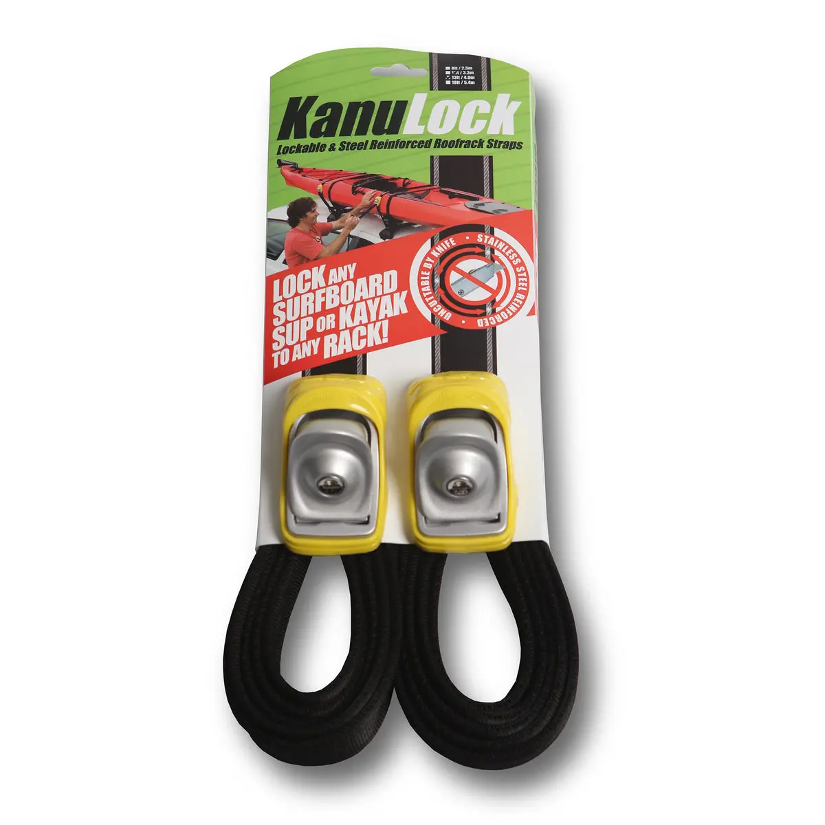 Kanulock 13Ft Lockable Tie-Down Straps 1