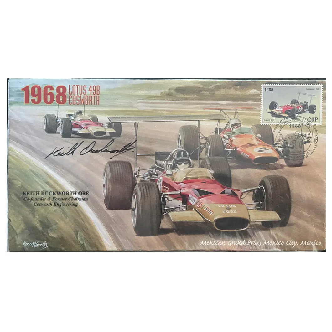 Keith Duckworth Autographed Cover 1