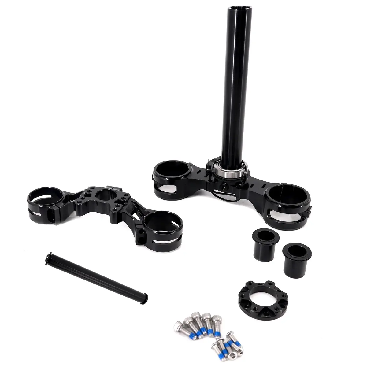 Kke Drop Crown Triple Clamp Kit For 35Mm Front Suspension Fork 1