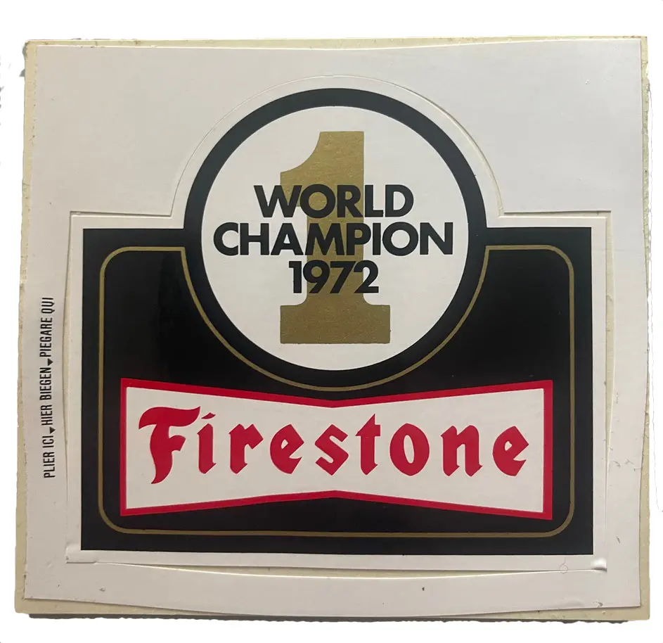 Lotus Firestone World Champions 1972 Small 1