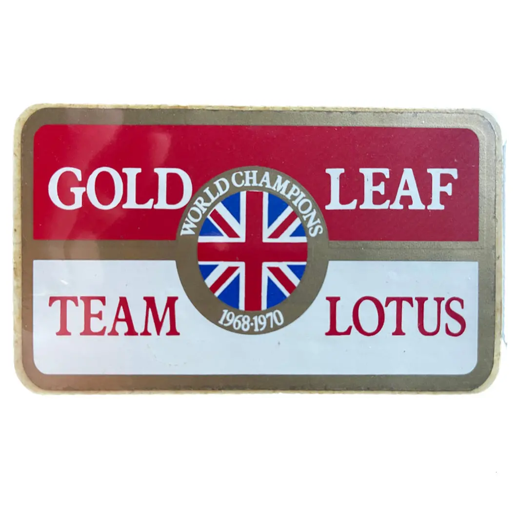 Gold Leaf Team Lotus - Medium Sticker 1
