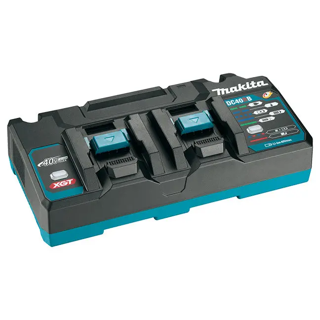 Makita Dc40rb 40V Max Xgt Dual Port Rapid Charger 1