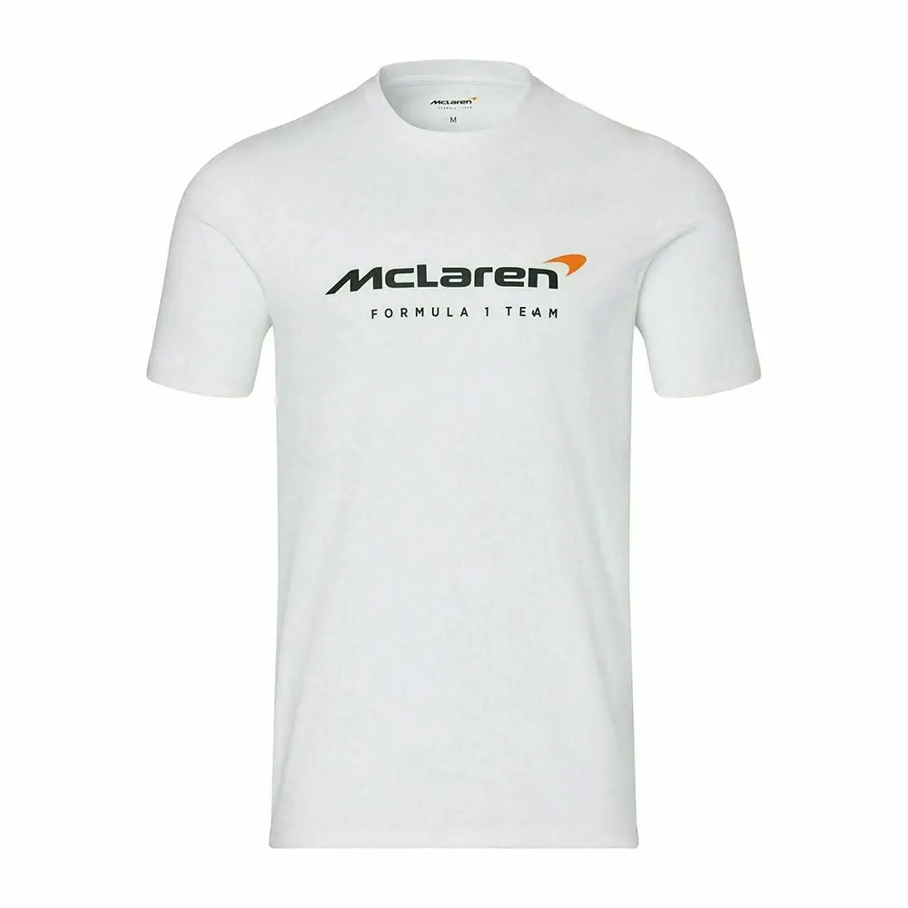 Mclaren F1 Core Essentials Logo Tee White 1