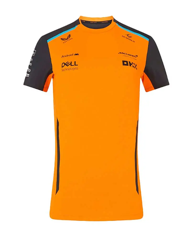 Mclaren F1 Ladies Team Tee Shirt 2024 Papaya 1