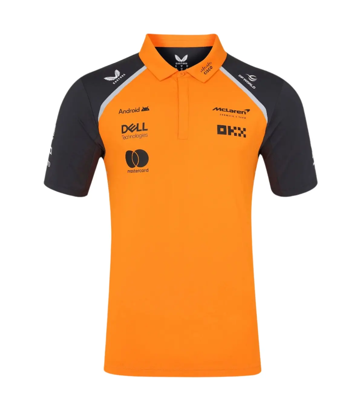 Mclaren F1 Replica Team Polo Shirt 2025 Papaya 1