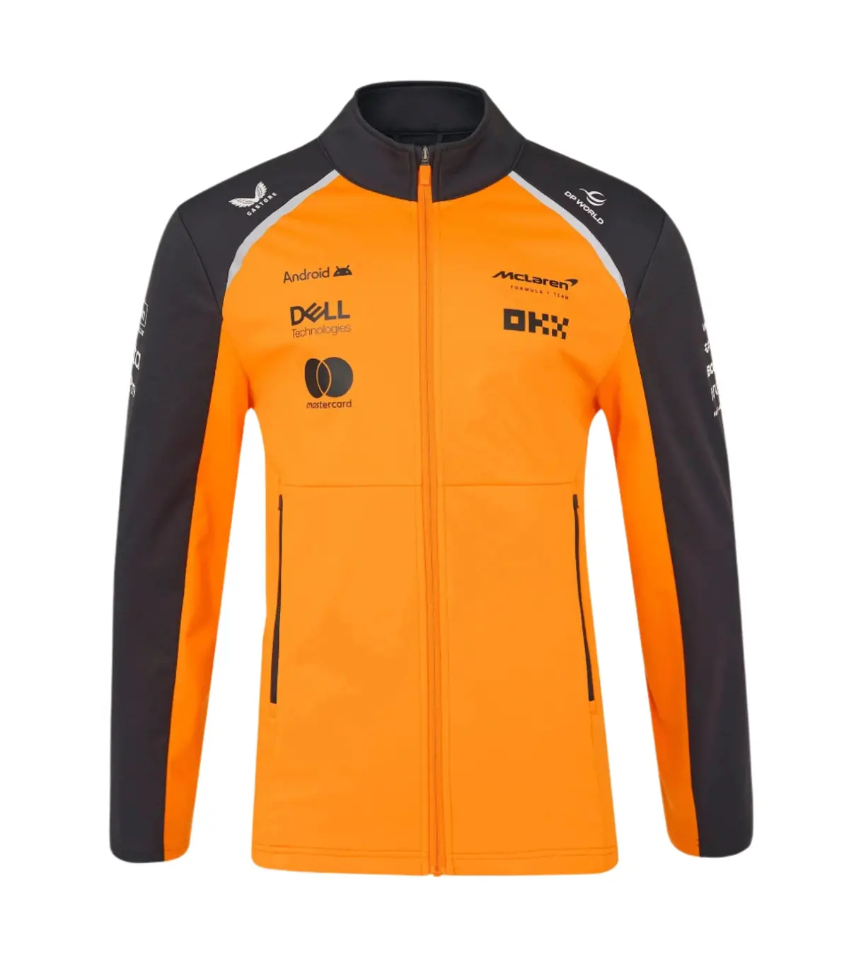 Mclaren F1 Team Softshell Jacket 2025 Papaya 1
