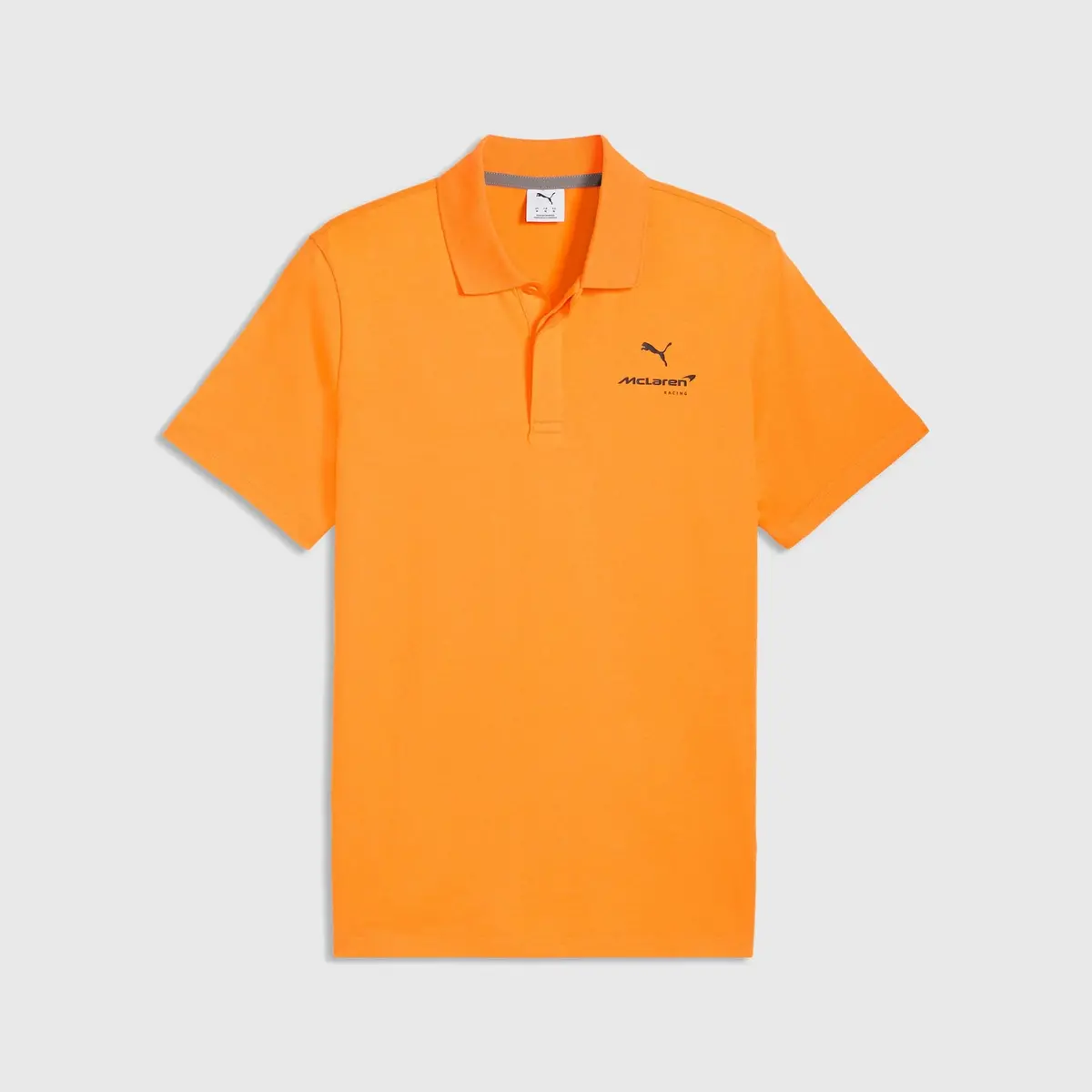 Mclaren Racing F1 Logo Polo Shirt Papaya 1