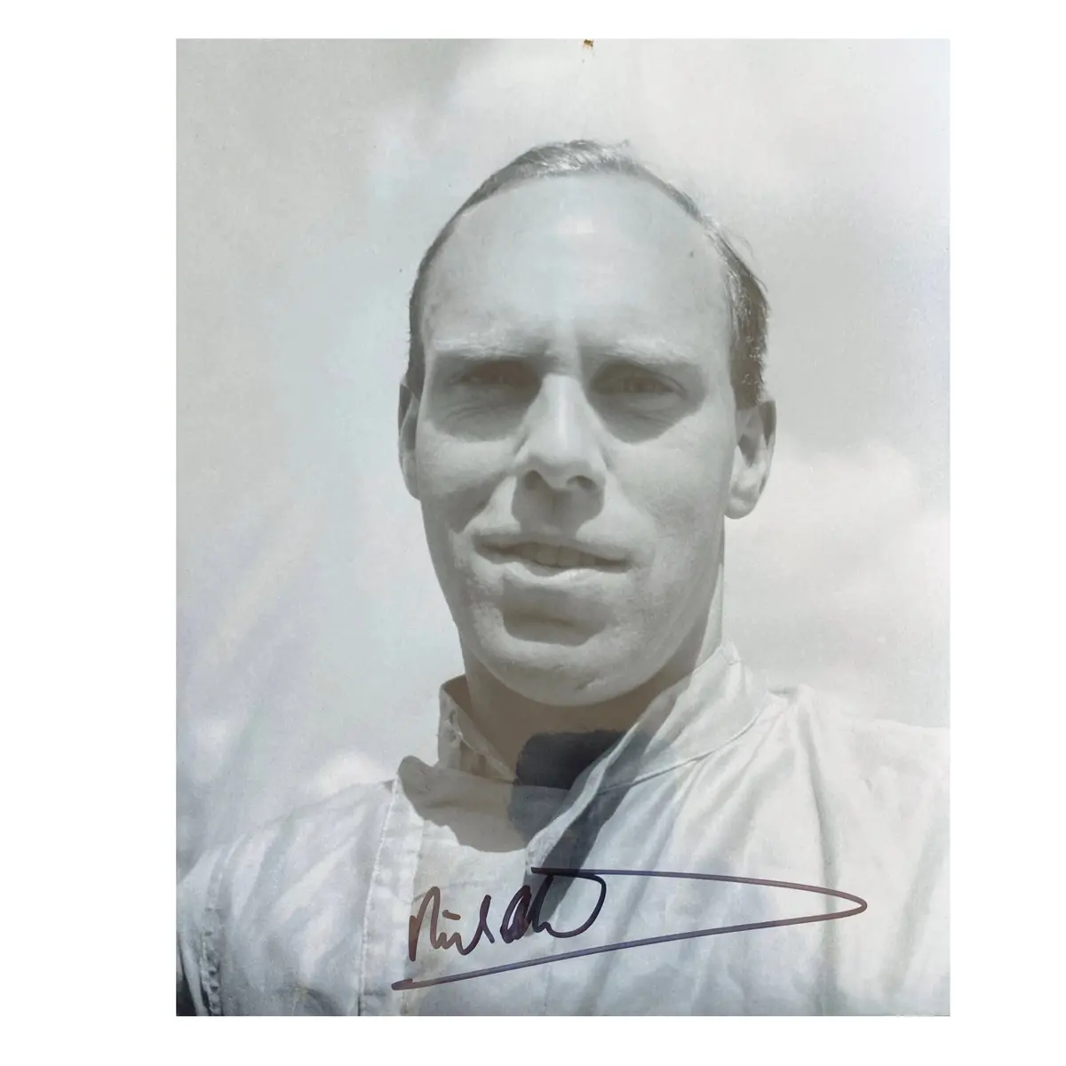Brm - Signed Picture - Ron Flockhart 1